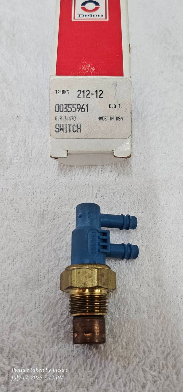 EGR TVS Switch GM 355961