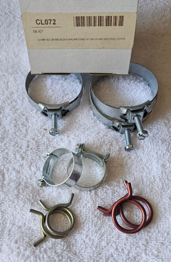 66/67 Hose Clamp set (9 pc)