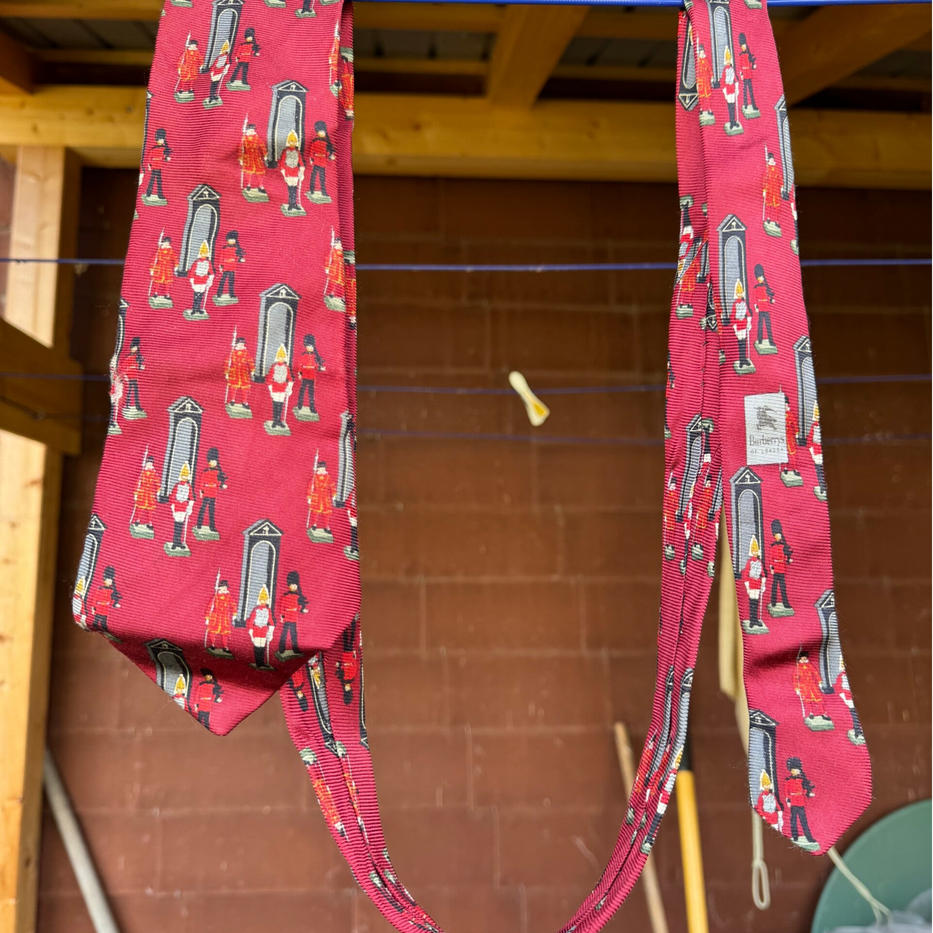 Vintage Krawatte Burberry