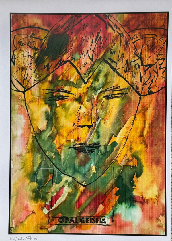 Bild Opal Geisha Print limitiert 250