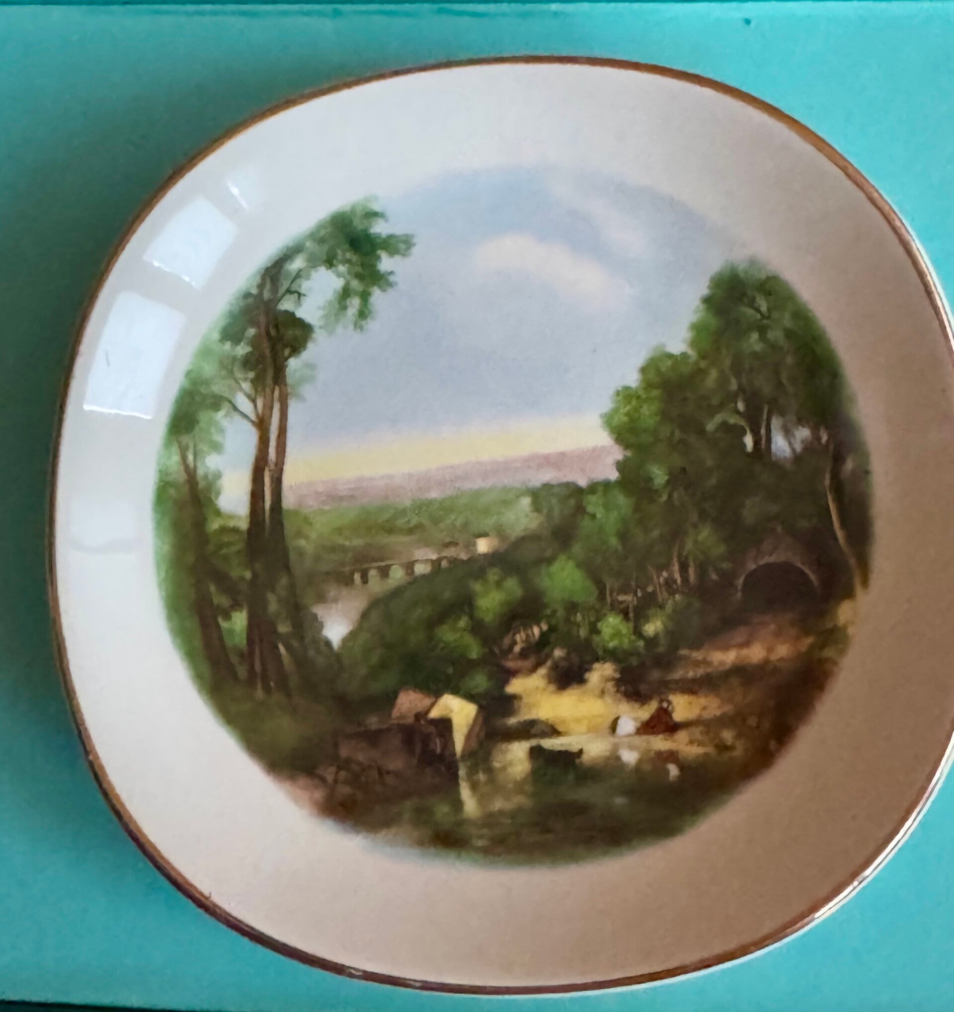 Weatherby Hanley Royal Falcon Ware Schmuckschale 1947