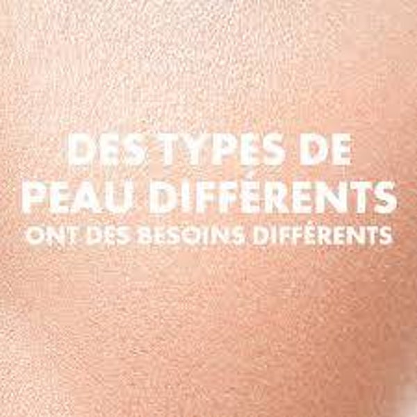 Les Typologies de peaux,  savoir faire un diagnostic (module 2)