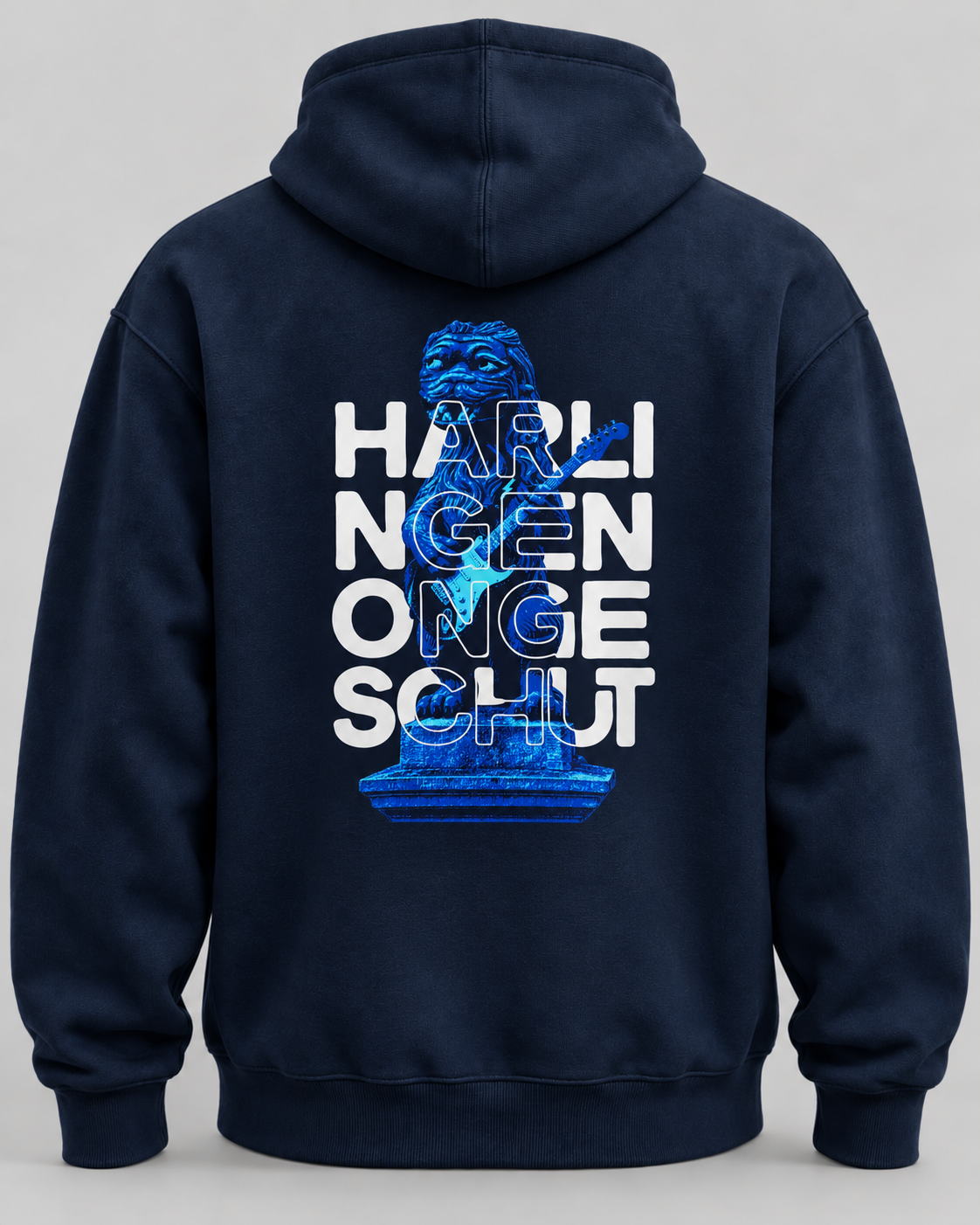 PRE ORDER! Hoodie Ongeschut navy Blue