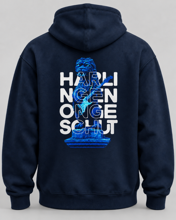 PRE ORDER! Hoodie Ongeschut navy Blue