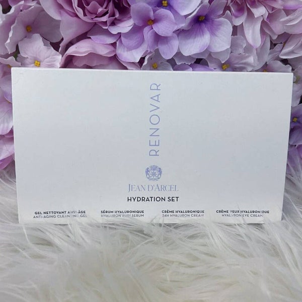 Jean D'Arcel RENOVAR Hydration Set – Luxe 4-Delige Gezichtsverzorgingsset met Hyaluronzuur