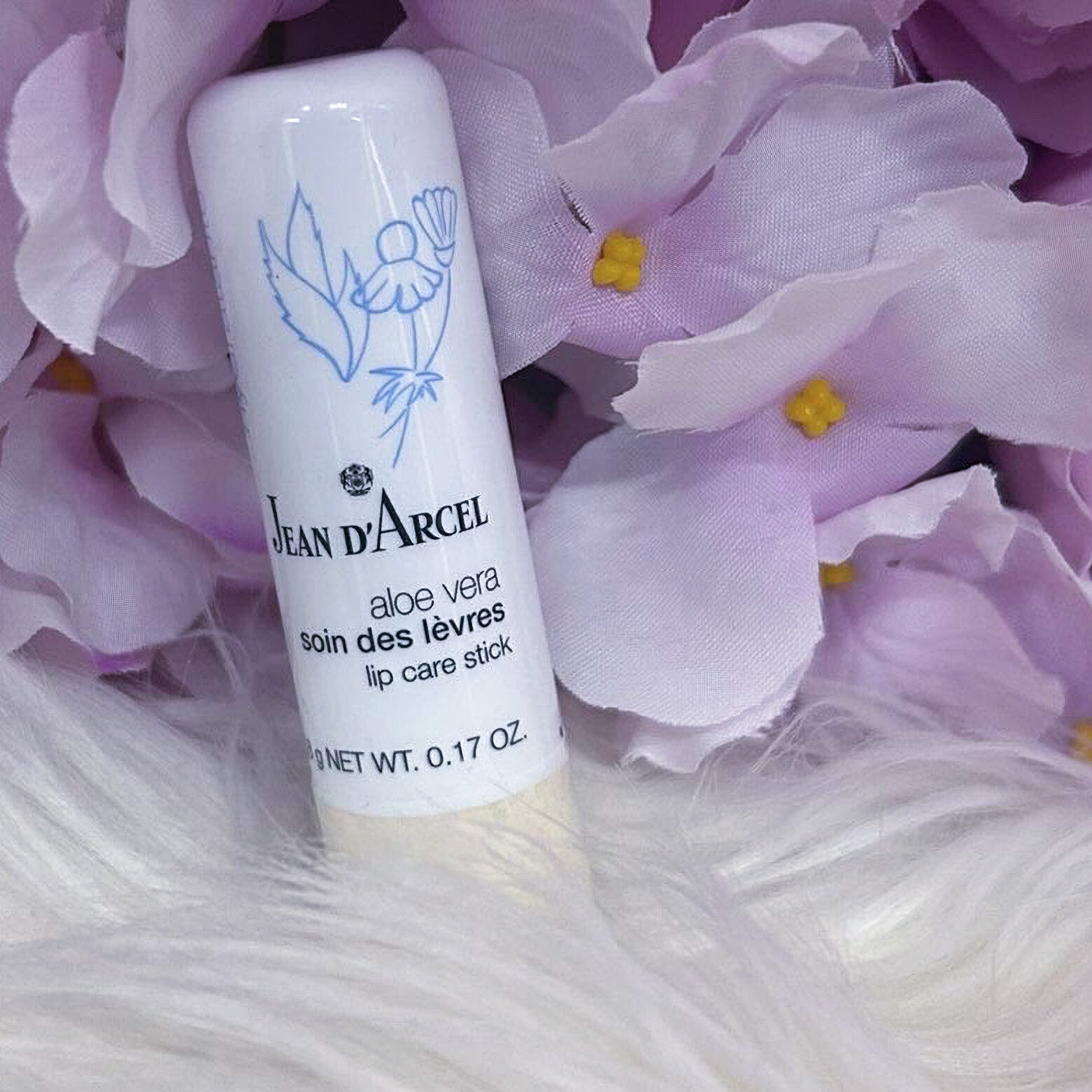 Jean D'Arcel Aloe Vera Soin des Lèvres – Verzorgende Lippenbalsem Stick