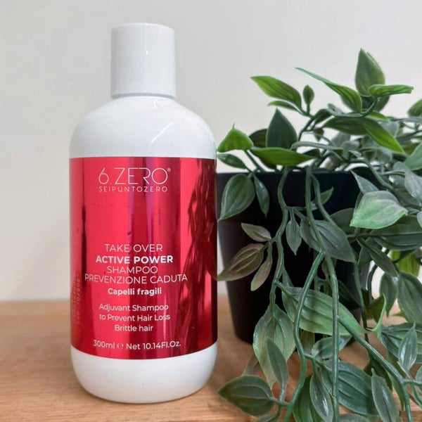 6.ZERO Take Over Active Power Shampoo Prevenzione Caduta 300 ml – Shampoo tegen Haaruitval