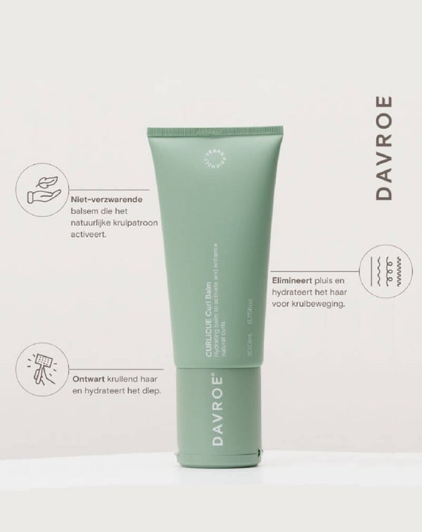 Davroe CURLiCUE Curl Balm 200 ml – Hydraterende Krulbalsem / Leave-in