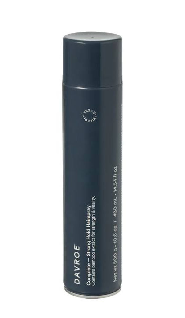 DAVROE Complete Strong Hold Hairspray 430 ml – Haarspray met Bamboe Extract