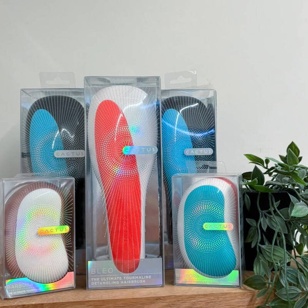CACTUS Detangling Hairbrushes – Tourmaline Antistatische Anti-Klit Haarborstels