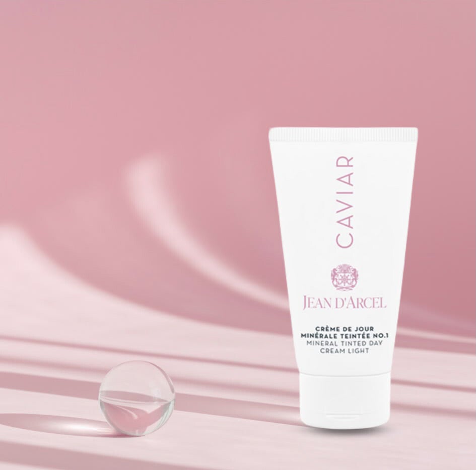 Jean D'Arcel Caviar Crème de Jour Minérale Teintée No. 1 Light – Getinte Dagcrème