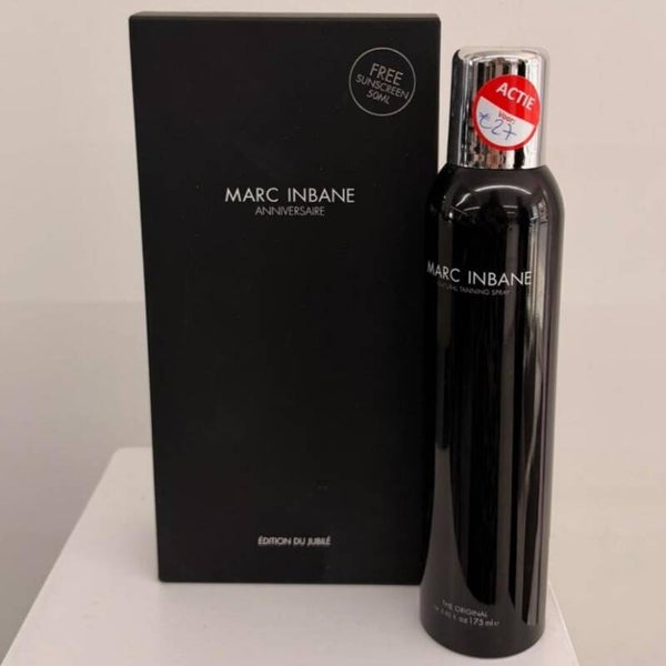 Titel: MARC INBANE Anniversaire Geschenkset & Natural Tanning Spray 175 ml – Luxe Zelfbruiner Set