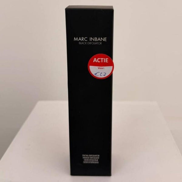 MARC INBANE Black Exfoliator 75 ml – Rijk Geëxfolieerde Gezichtsscrub met Actieve Koolstof