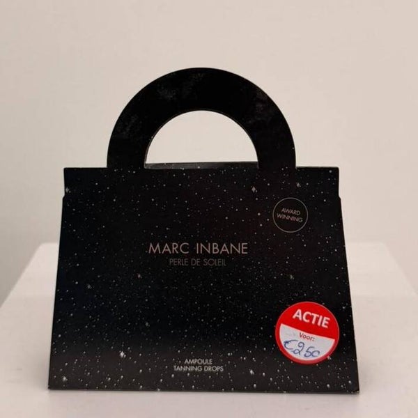 MARC INBANE Perle de Soleil Holiday / Gift Box (Handtas Editie) – Luxe Tanning Drops Ampullen