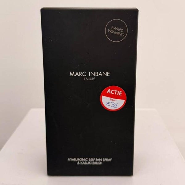 MARC INBANE L'Allure Luxe Tanning Set – Hyaluronic Self-Tan Spray & Kabuki Brush