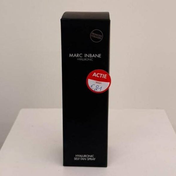 MARC INBANE Hyaluronic Self-Tan Spray 100 ml – Luxe Hydraterende Zelfbruinende Gezichtsspray met Hyaluronzuur