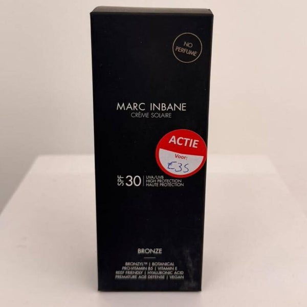 MARC INBANE Crème Solaire SPF 30 (Bronze)