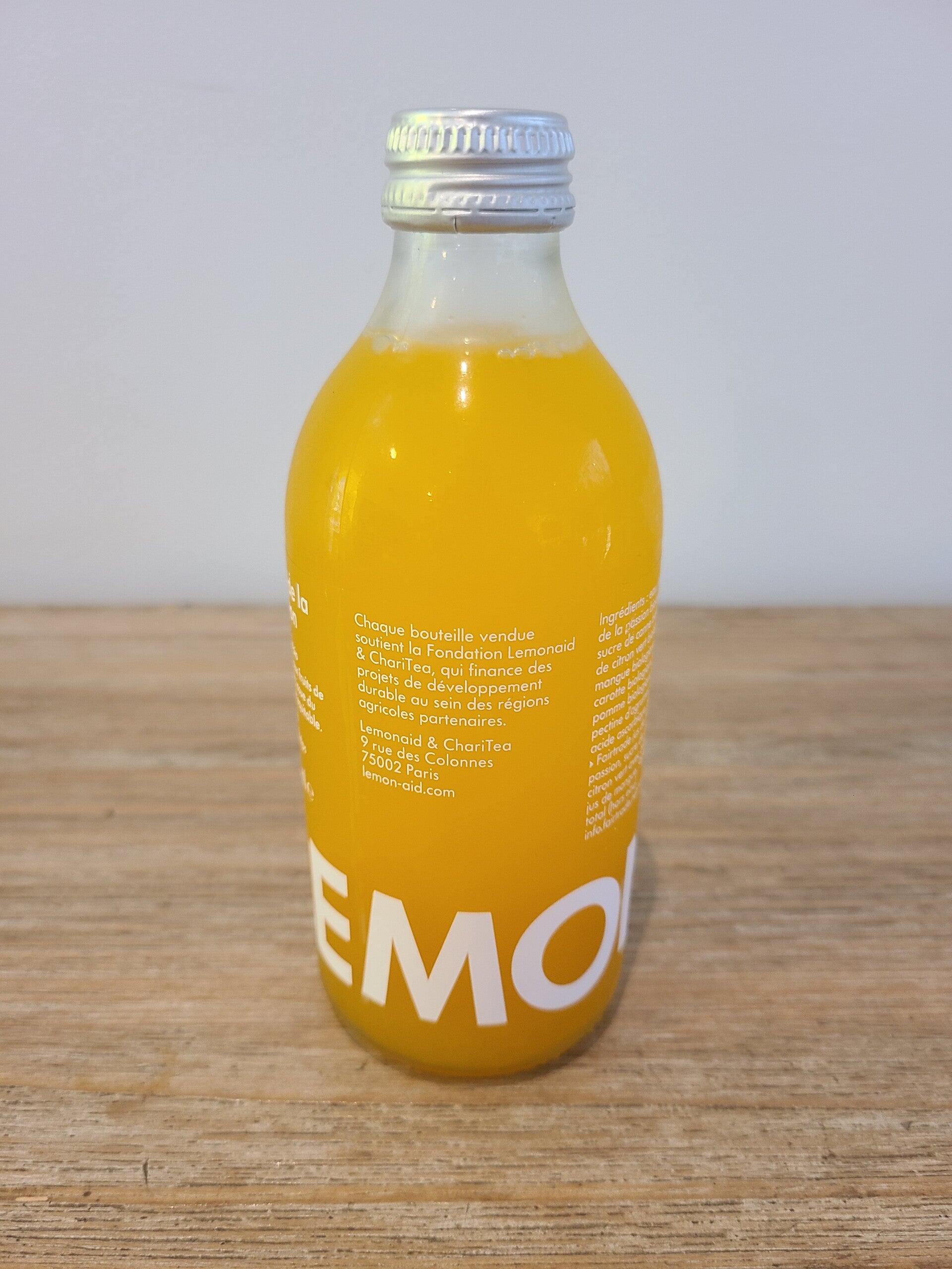 Limonade fruits de la passion bio
