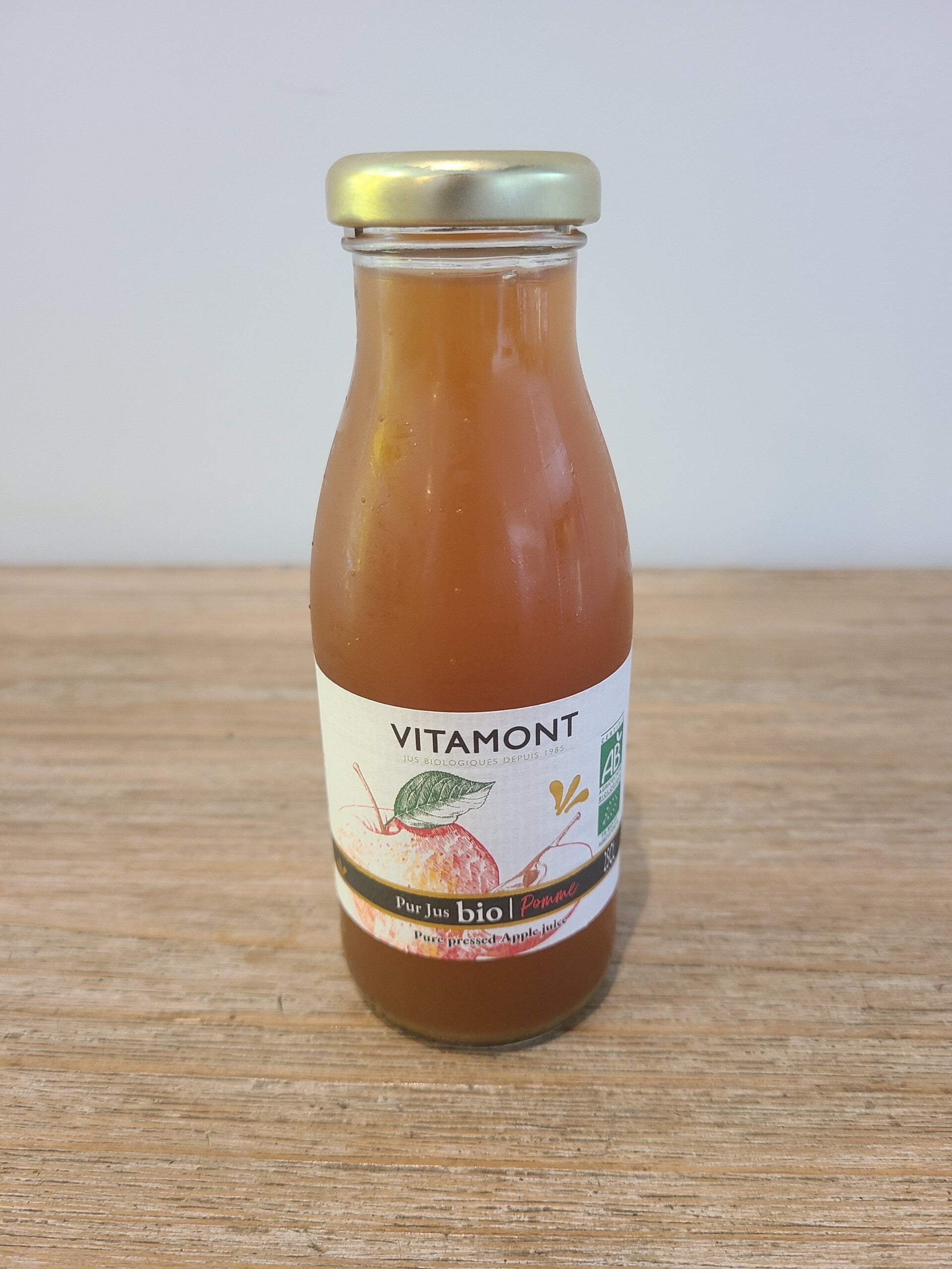 Jus de pommes bio