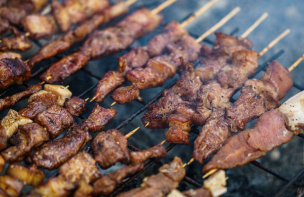 Brochette de bœuf tandoori