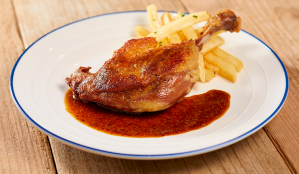 Cuisse de canard confite
