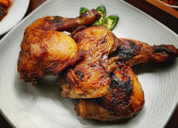 Suprême de pintade au gingembre