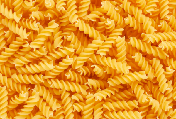 Fusilli bio au gorgonzola, roquette et noix