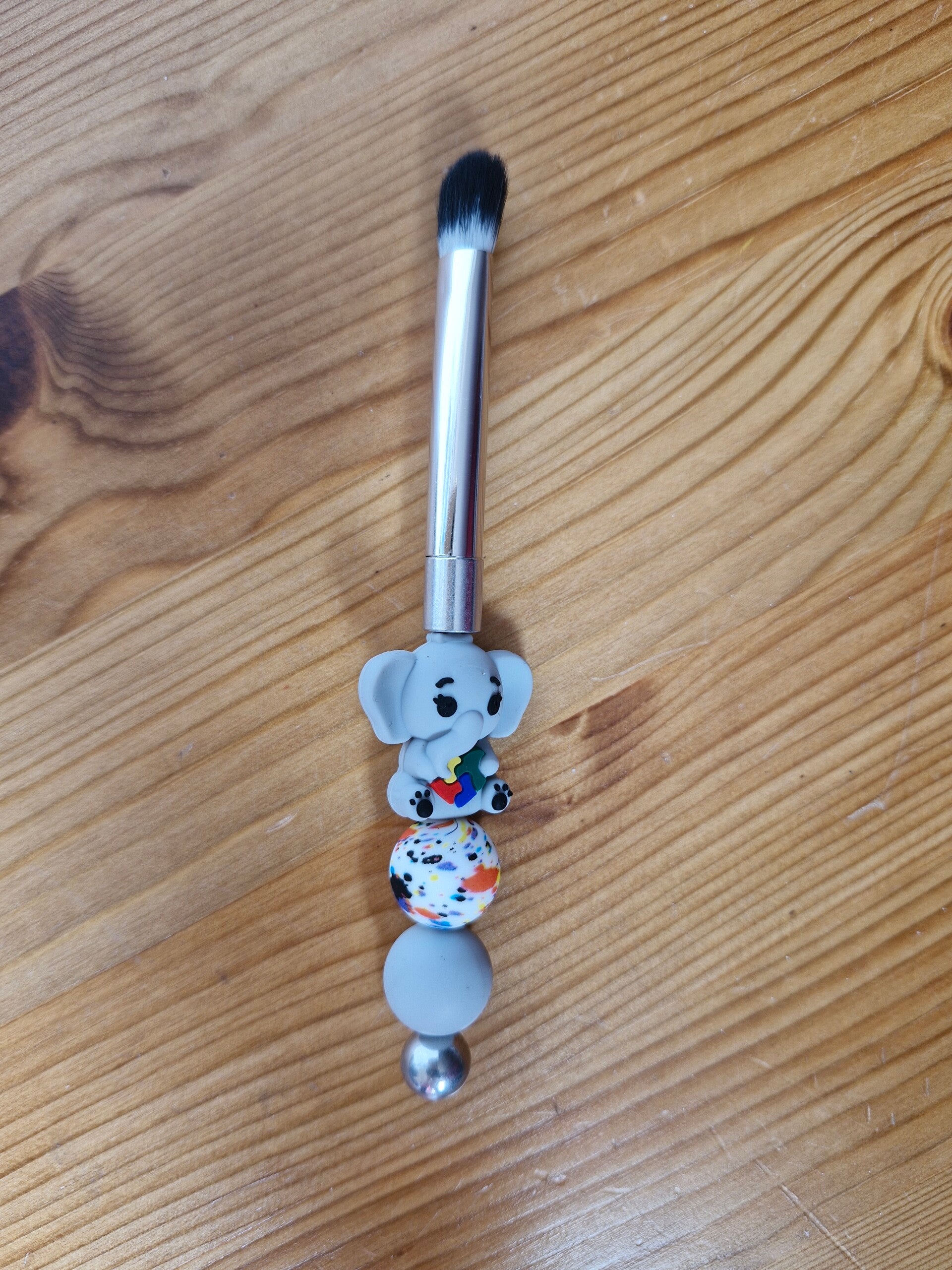 Kralen make up borstel