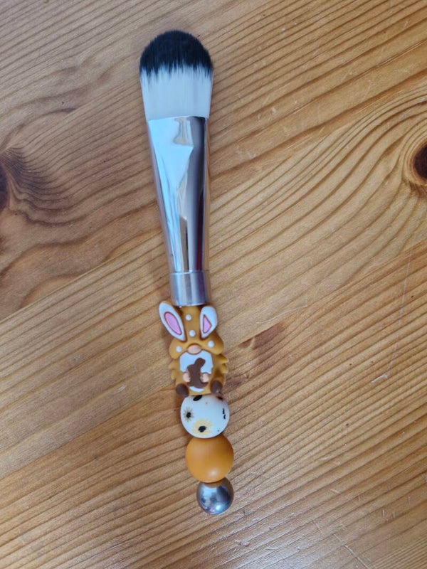 Kralen make up borstel