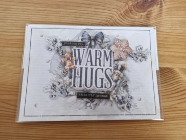 Warm hugs kaart