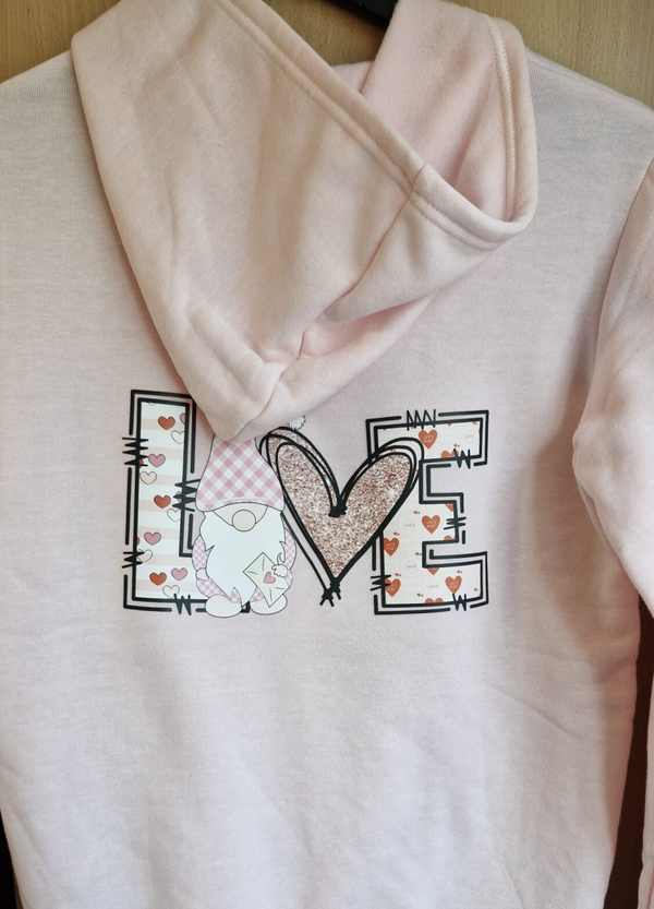 Roze LOVE vest