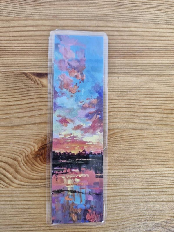 Zonsopkomst op water boekenlegger