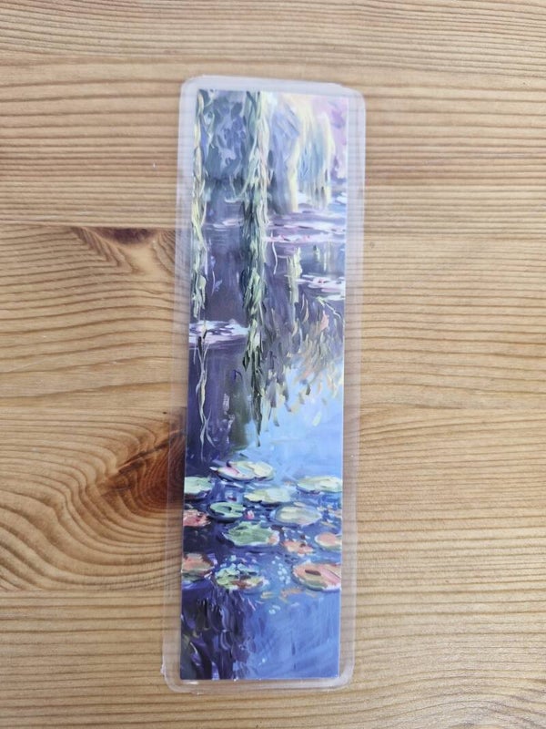 Blaadjes in de rivier boekenlegger