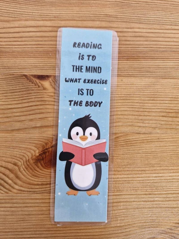 Pinguin boekenlegger