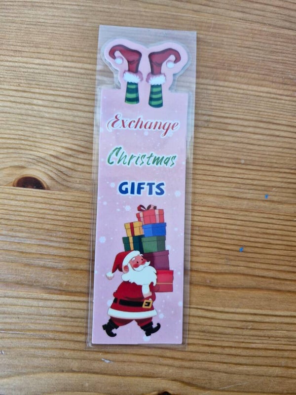 Kerst boekenlegger