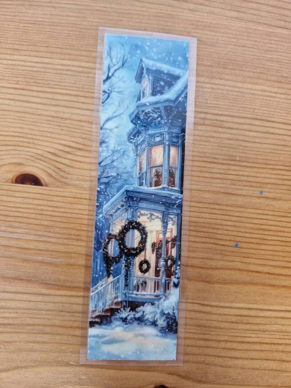 Kerst boekenlegger