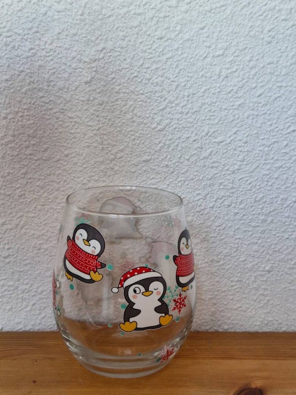 Waterglas pinguins
