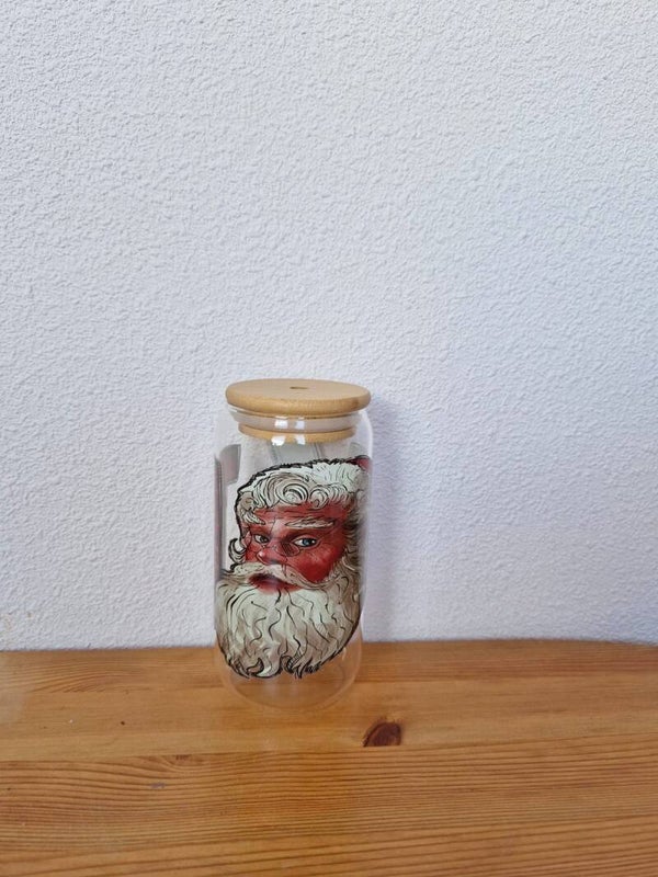 Joy kerst drinkglas
