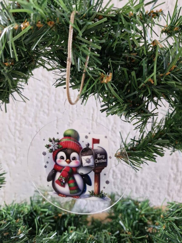 Cute kerstbal