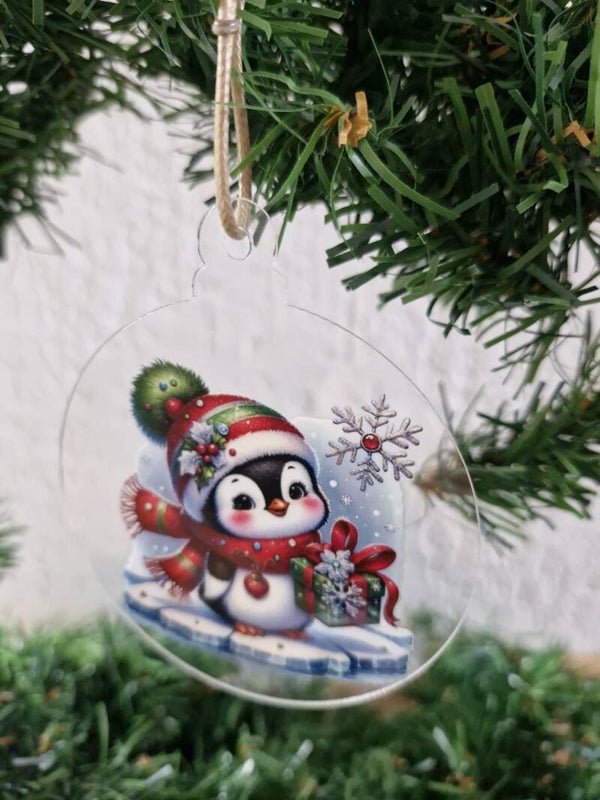 Cute kerstbal
