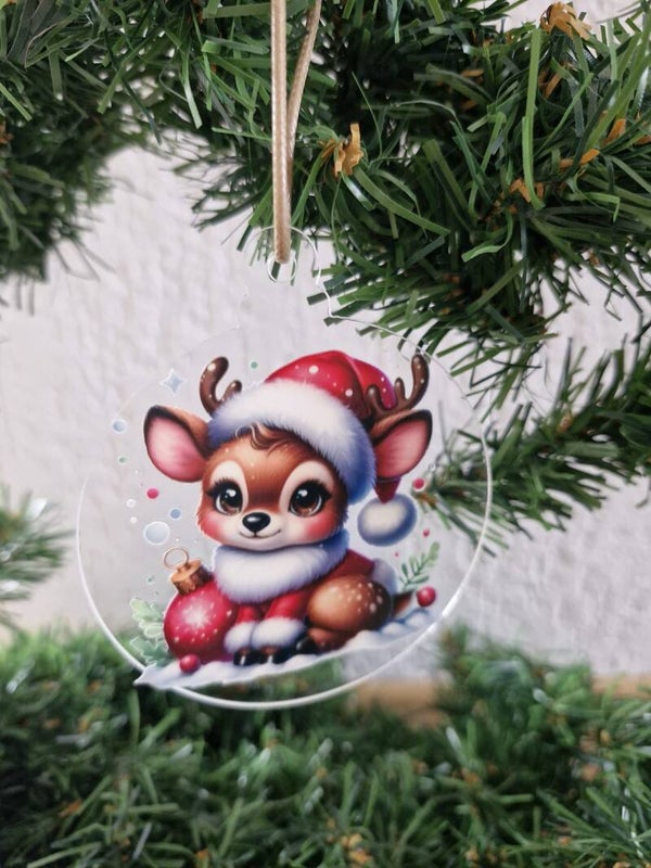 Cute kerstbal