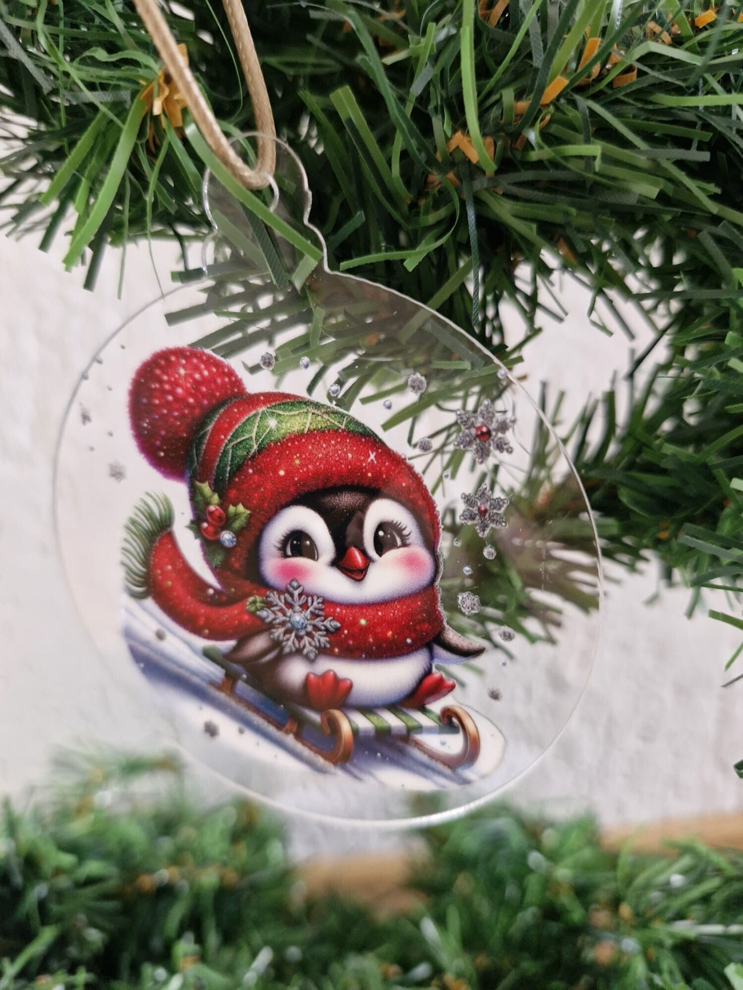Cute kerstbal