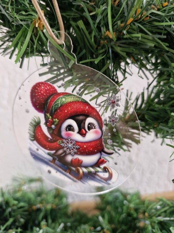 Cute kerstbal
