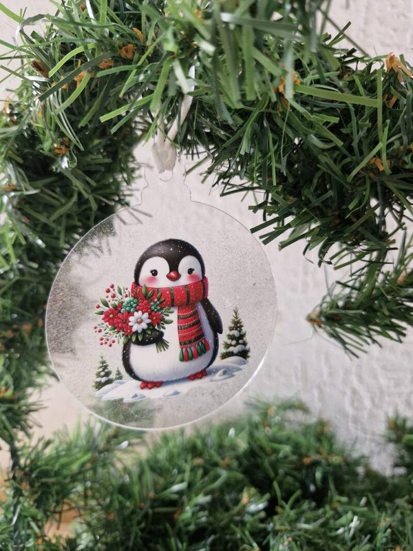 Cute kerstbal