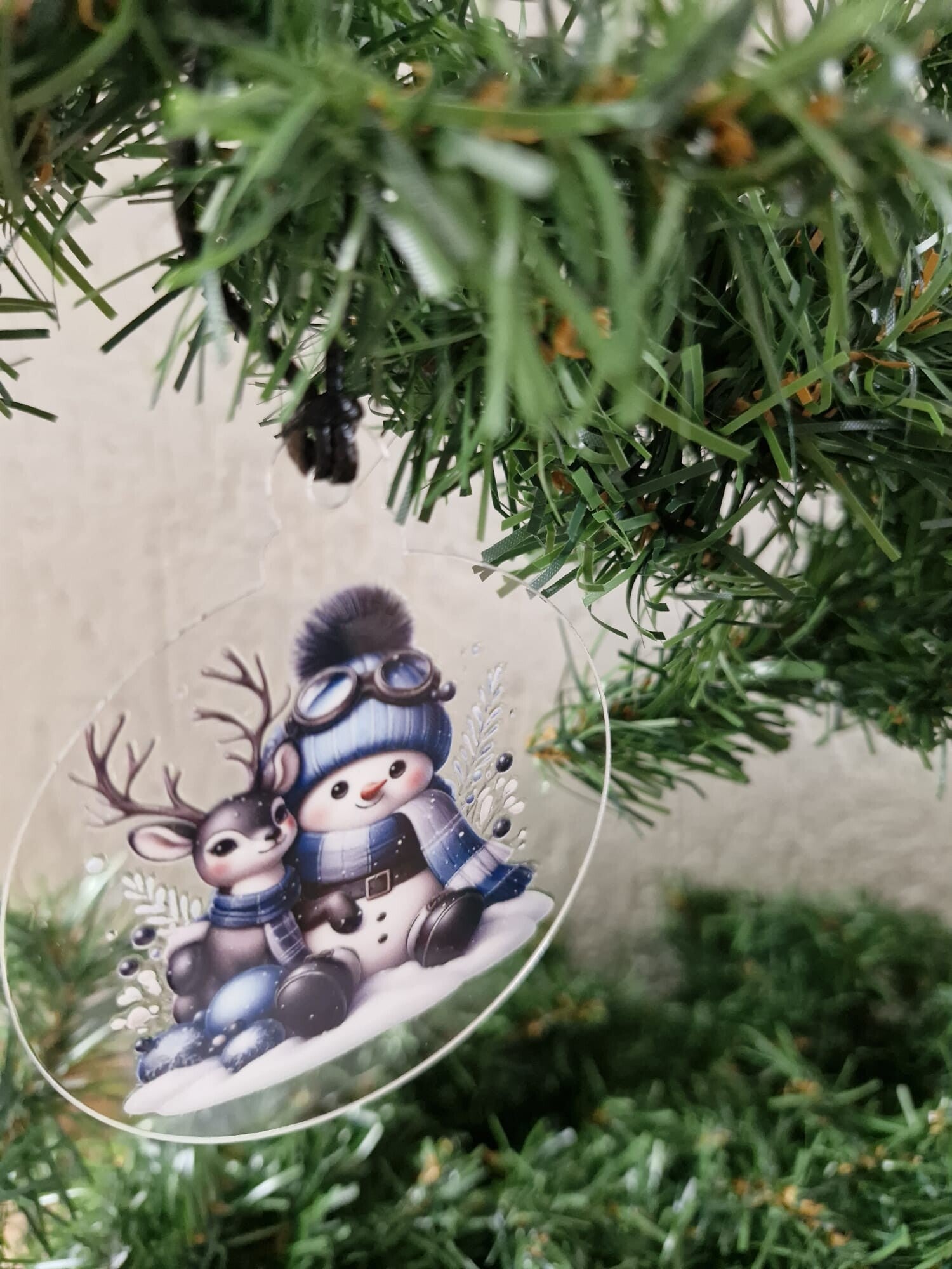 Cute kerstbal