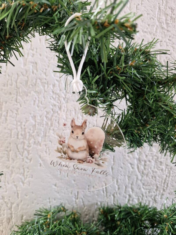 Cute kerstbal