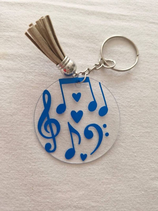 Muziek sleutelhanger