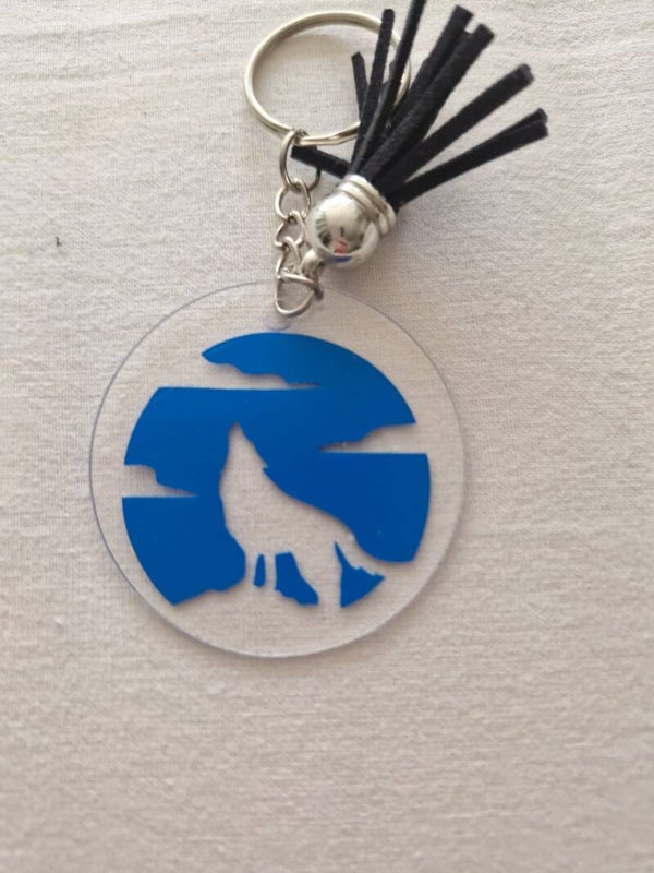 Wolf sleutelhanger