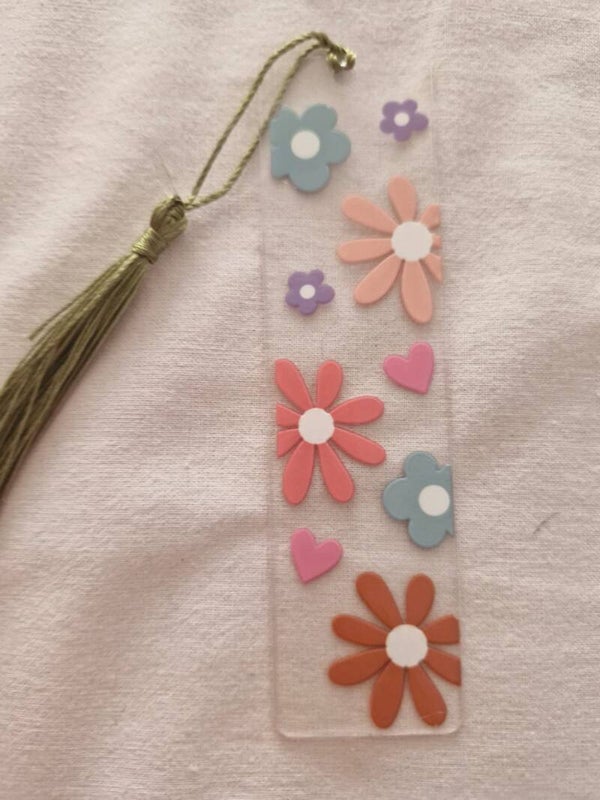 Bloemen boekenlegger