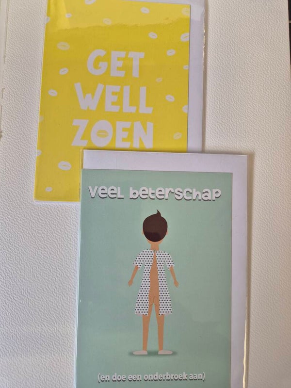 WENSKAARTEN 2 :  SPOEDIG HERSTEL